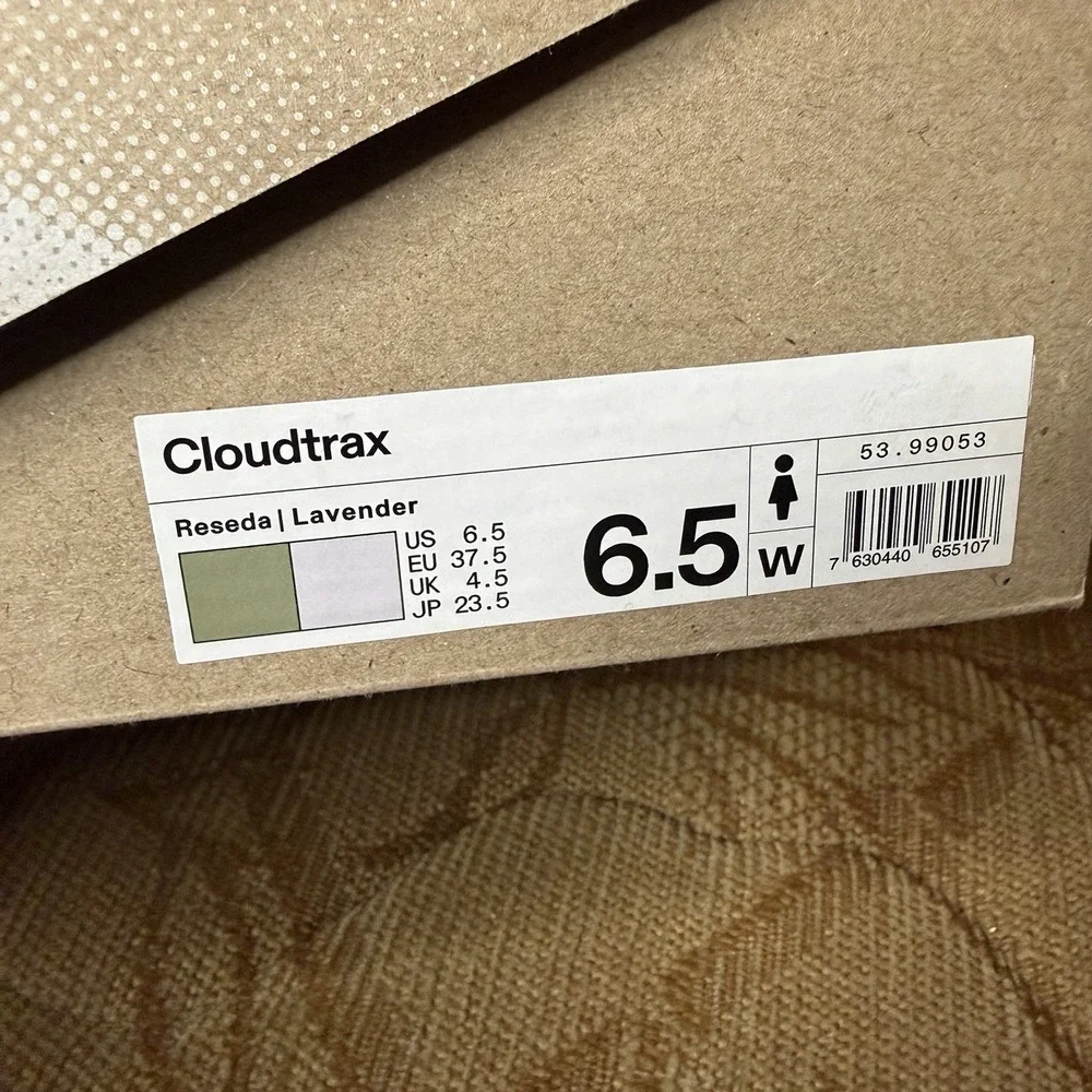 On Cloud Cloudtrax Womens Size 6.5 Hiking Boot Purple Navy Green Shoes 53.99053 - Picture 7 of 7